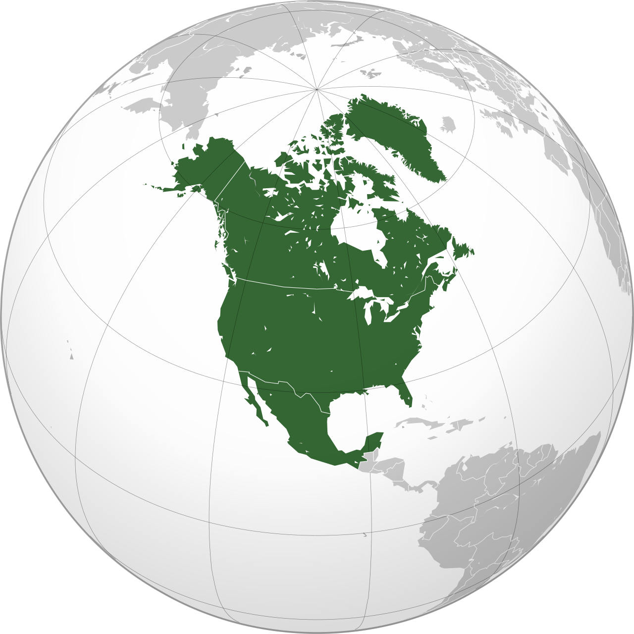 North America — road paint, utility poles, housing style